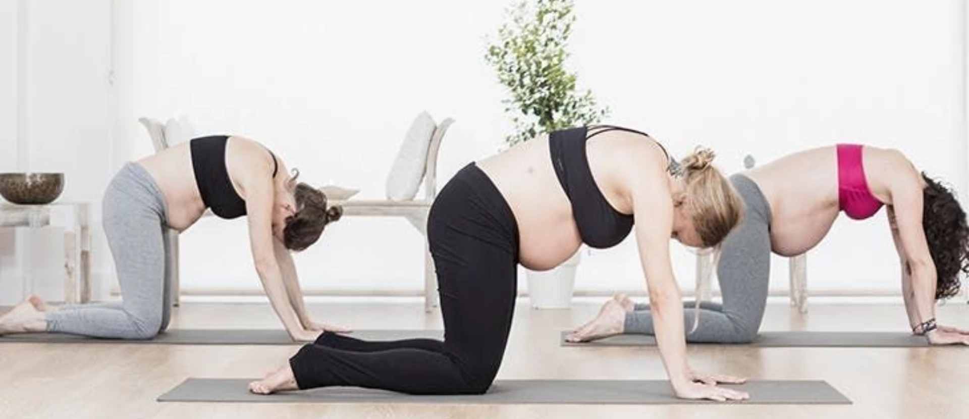 Коленно локтевое положение беременной. Йога для беременных. Упражнение кошечка для беременных. Йога для беременных позы. Асаны в йоге для беременных.